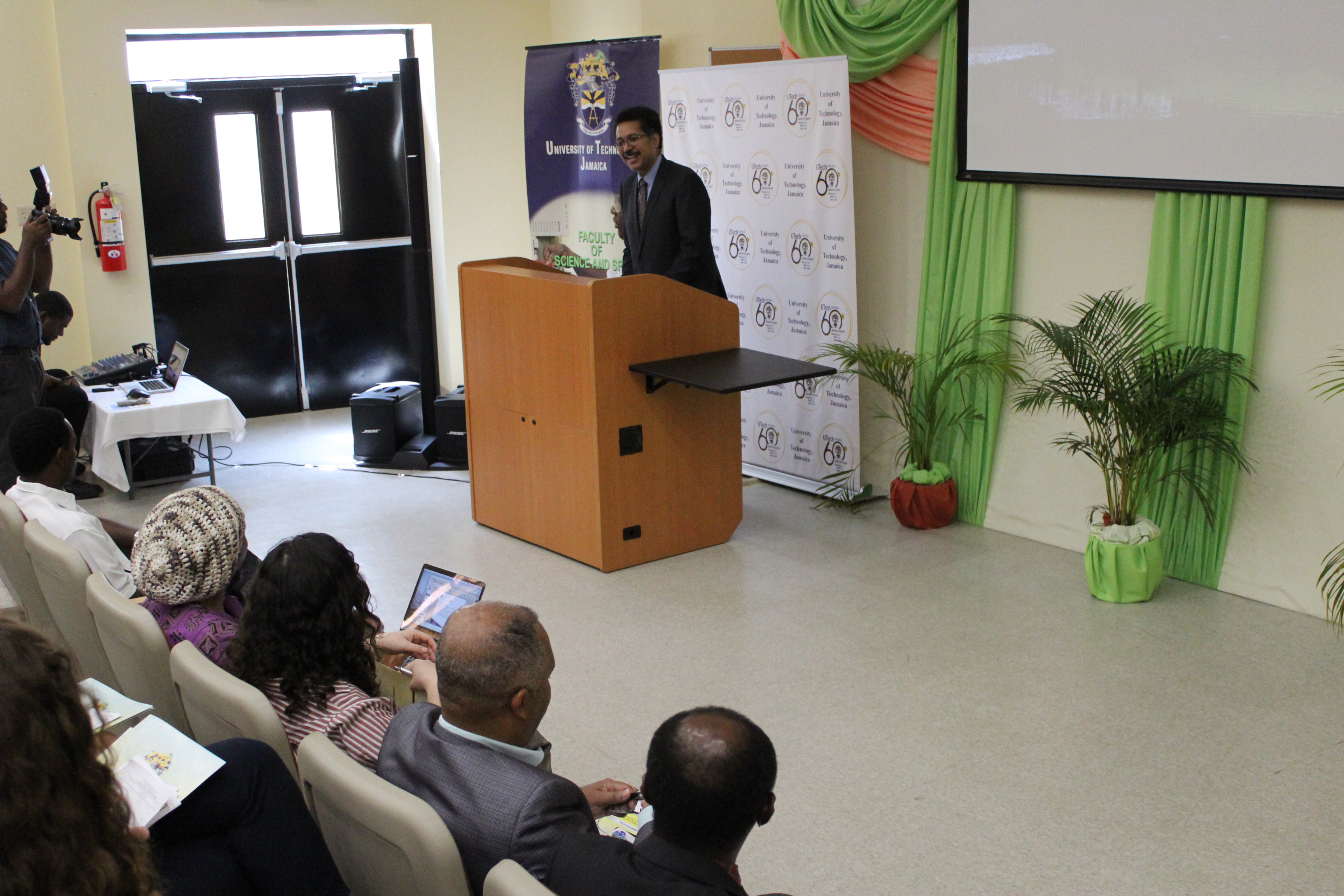 Professor Stephen Vasciannie, President of University Technology, Jamaica 