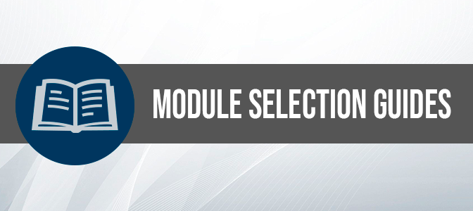 Enrolment Module Selection
