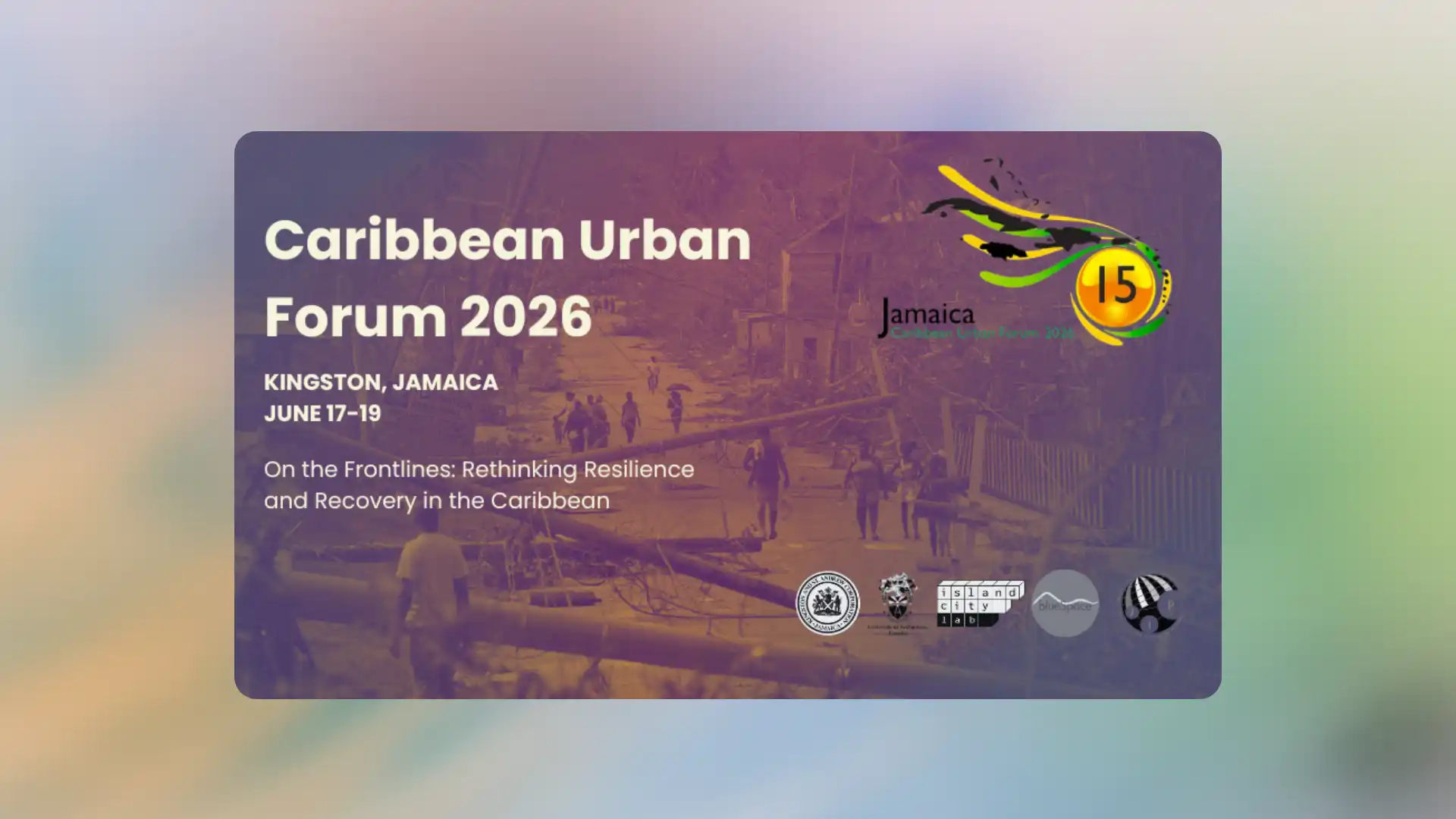Caribbean Urban Forum 2026