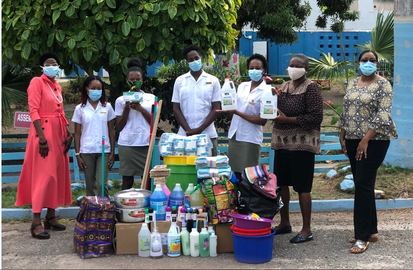  Students and Lecturers donate supplies to the Jamaica National Children’s Home 