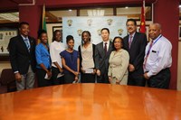 Five UTech, Jamaica Students Receive Scholarships from China’s Ambassador to Jamaica