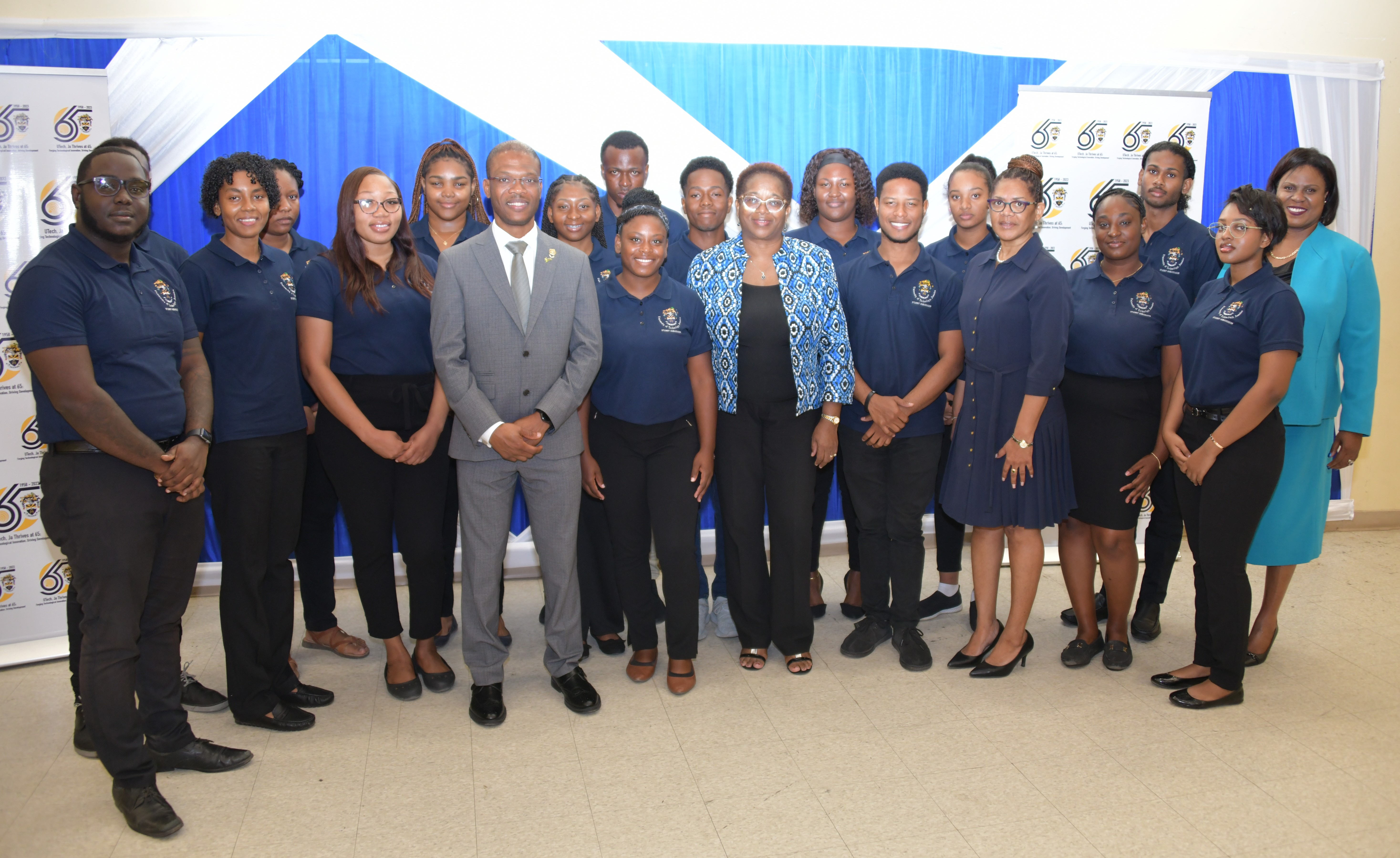 President Urges Newly Inducted Student Ambassadors to Spread “The Goodness” of UTech, Ja