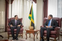 President Vasciannie Pays Courtesy Call on Prime Minister