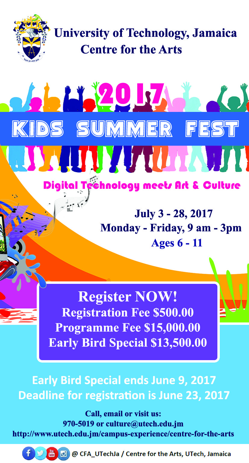 UTech, Jamaica Arts & Culture Summer Programme for Children to Highlight Jamaican Oral Traditions through Digital Technology