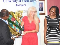 UTech, Jamaica Expresses Appreciation to Denise Herbol, Outgoing USAID Mission Director