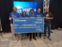 UTech, Jamaica Students Triumph with Visionary Solution at Intellibus AI Hackathon 