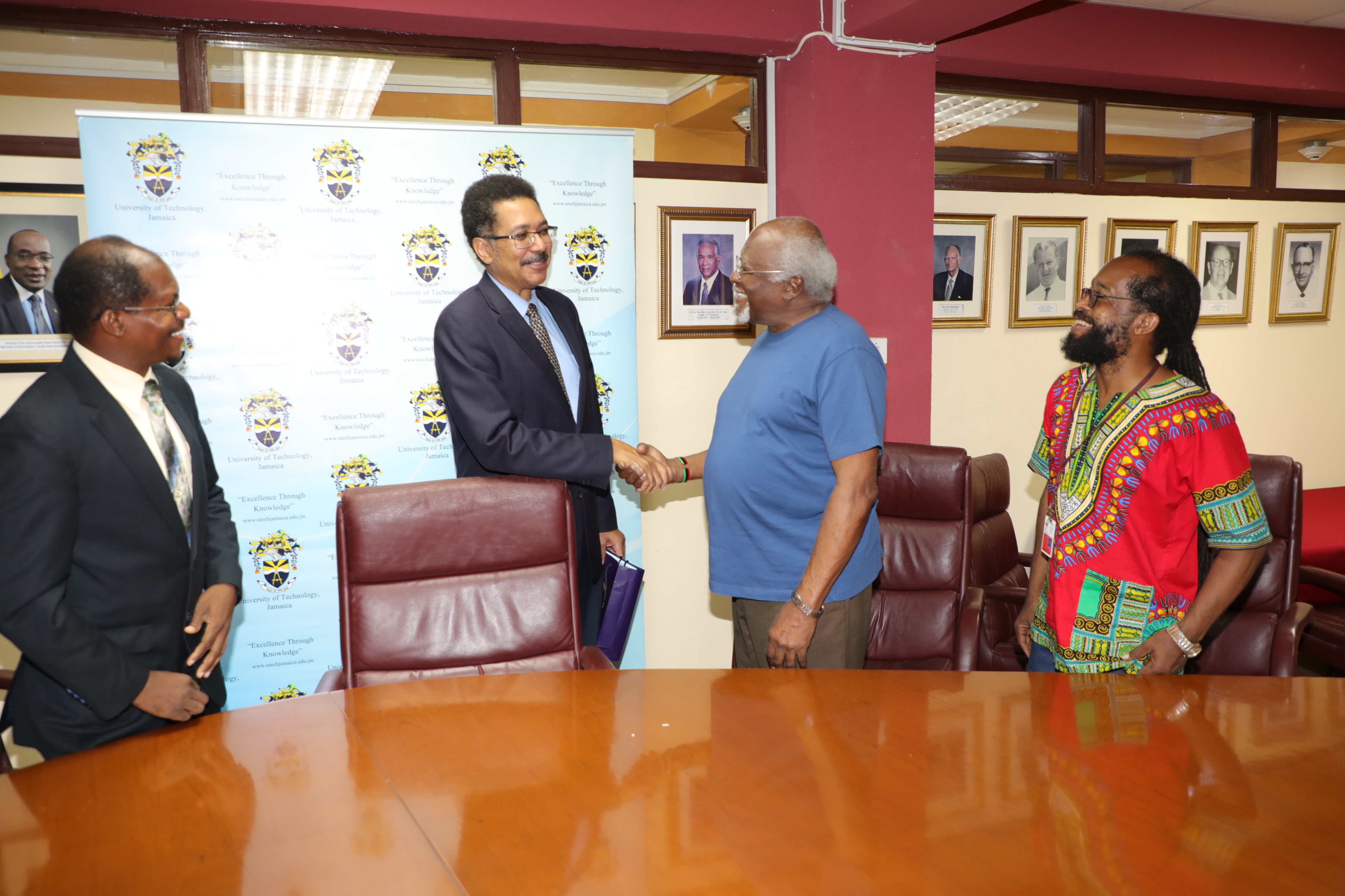 UTech, Jamaica Welcomes Dr. Julius Garvey